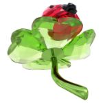 Swarovski figurer Idyllia Ladybug and Clover - 5666852