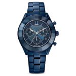 Swarovski klokke Octea Lux Sport watch Metal bracelet, Blue PVD - 5610475