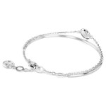 Swarovski armbånd Meteora White, Rhodium plated - 5683447