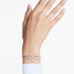 Swarovski armbånd Hyperbola Infinity, White, Rhodium plated - 5684049