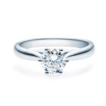 Forlovelsesring med Lab Grown diamant i 0.70 ct og River VS - LG0701807hg  