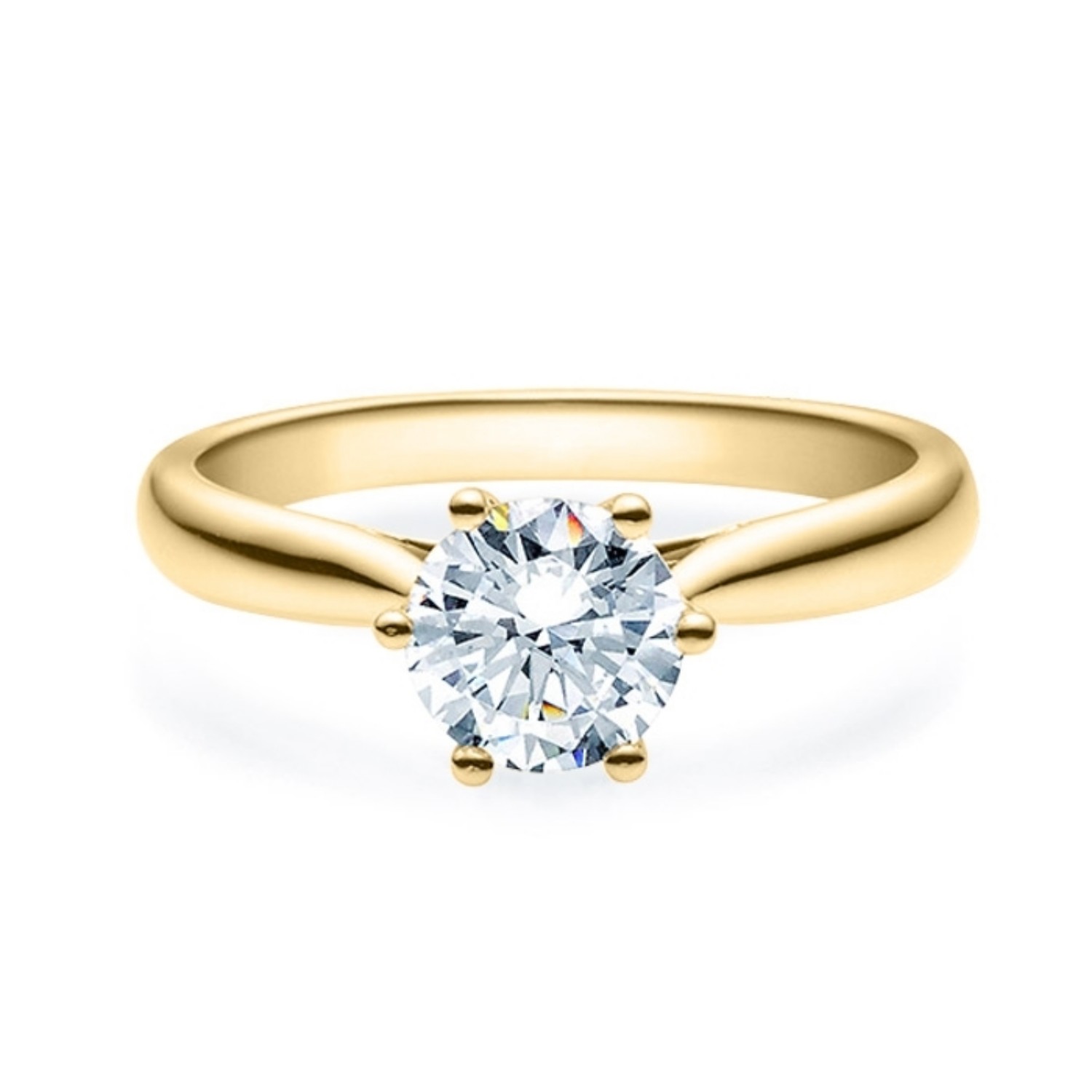 Forlovelsesring med Lab Grown diamant i 1.00 ct og River VS - LG1001807gg 