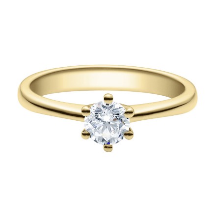 Forlovelsesring med Lab Grown diamant i 0.50 ct og River VS - LG0501801gg  Forlovelsesring med Lab Grown diamant i 0.50 ct og River VS - LG0501801gg