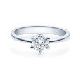 Forlovelsesring med Lab Grown diamant i 0.70 ct og River VS - LG0701801hg  