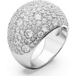 Swarovski ringer Luna cocktail, Moon, White, Rhodium plated - 5677136