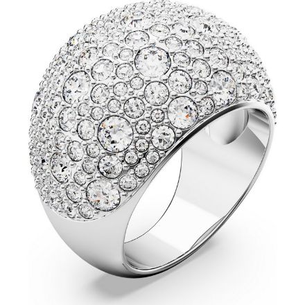 Swarovski ringer Luna cocktail, Moon, White, Rhodium plated - 5677136 Swarovski ringer Luna cocktail, Moon, White, Rhodium plated - 5677136