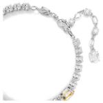 Swarovski armbånd Matrix Tennis bracelet Mixed cuts, Yellow, Rhodium plated - 5666425