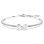 Swarovski armbånd Mesmera Mixed cuts, White, Rhodium plated - 5667253