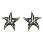 Swarovski øredobber Idyllia stud Starfish, Large, Multicolored, Gold-tone plated - 5684165