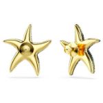 Swarovski øredobber Idyllia stud Starfish, Large, Multicolored, Gold-tone plated - 5684165