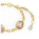 Swarovski armbånd Imber bracelet Octagon cut, Pink, Gold-tone plated - 5684537