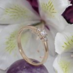 Diamantring Leda forlovelsesring  0,25 ct TW-Si - Ru-11025