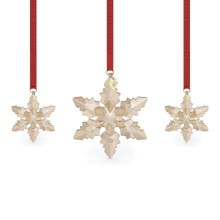 Swarovski figurer  Annual Edition Festive Dated Ornament Set 2024 - 5674401 Swarovski figurer  Annual Edition Festive Dated Ornament Set 2024 - 5674401