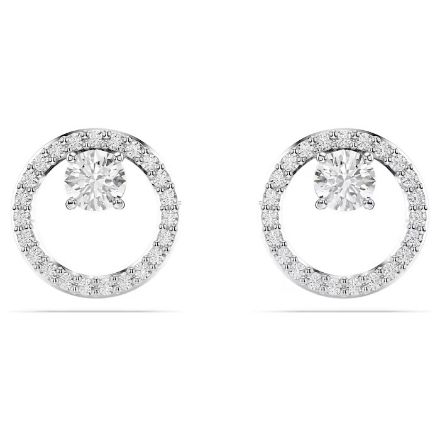 Swarovski øredobber Constella stud earrings Round cut, White, Rhodium plated - 5692262 Swarovski øredobber Constella stud earrings Round cut, White, Rhodium plated - 5692262