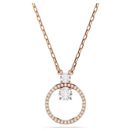 Swarovski smykke Constella pendant Round cut, White, Rose gold-tone plated - 5692266 Swarovski smykke Constella pendant Round cut, White, Rose gold-tone plated - 5692266