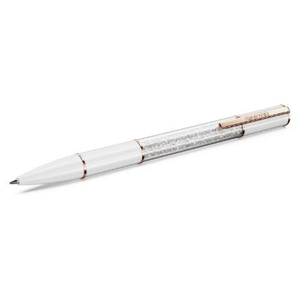 Crystalline Lustre ballpoint pen White, Rose gold-tone plated - 5694174 Crystalline Lustre ballpoint pen White, Rose gold-tone plated - 5694174