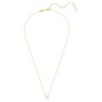 Swarovski smykke Stilla pendant Square cut, White, Gold-tone plated - 5693153