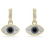 Swarovski øredobber Symbolica drop earrings Evil eye, Blue, Gold-tone plated - 5692163