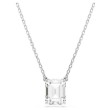 Swarovski smykke Stilla Octagon cut, White, Rhodium plated - 5693405
