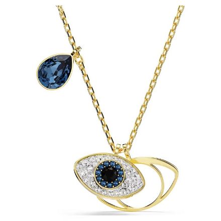 Swarovski smykke Symbolica pendant Evil eye, Blue, Gold-tone plated - 5692178 Swarovski smykke Symbolica pendant Evil eye, Blue, Gold-tone plated - 5692178