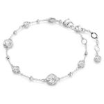 Swarovski armbånd Imber bracelet Round cut, White, Rhodium plated - 5696079