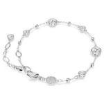 Swarovski armbånd Imber bracelet Round cut, White, Rhodium plated - 5696079