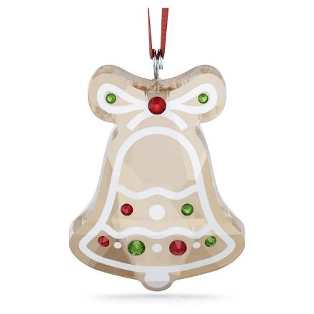 Swarovski figurer Holiday Cheers Gingerbread Bell Ornament - 5681580 Swarovski figurer Holiday Cheers Gingerbread Bell Ornament - 5681580