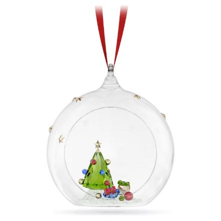 Swarovski figurer Holiday Cheers Tree and Gifts Ball Ornament - 5681633 Swarovski figurer Holiday Cheers Tree and Gifts Ball Ornament - 5681633