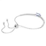 Swarovski armbånd  Matrix Tennis Mixed cuts, Blue, Rhodium plated - 5693412