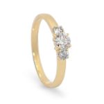 Diamantring - forlovelsesring Leda  0,50 ct - Ru-11050