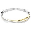Swarovski armbånd Hyperbola bangle Round cut, White, Mixed metal finish - 5689720