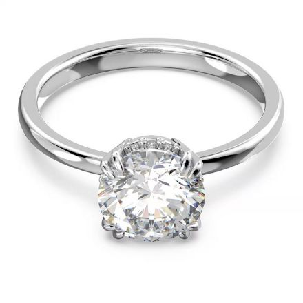 Swarovski ring Stilla cocktail Round cut, White, Rhodium plated - 5638529 Swarovski ring Stilla cocktail Round cut, White, Rhodium plated - 5638529
