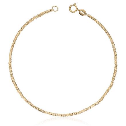 Armbånd i gult gull 14kt, 19 cm - 17038 Armbånd i gult gull 14kt, 19 cm - 17038