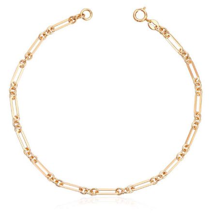 Armbånd i gult gull 14kt, 19 cm - 16999 Armbånd i gult gull 14kt, 19 cm - 16999