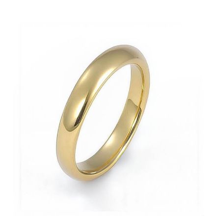 Giftering i gult gull 14kt, 3,5 mm/1,6 mm. RUBIN - 1635gg Giftering i gult gull 14kt, 3,5 mm/1,6 mm. RUBIN - 1635gg