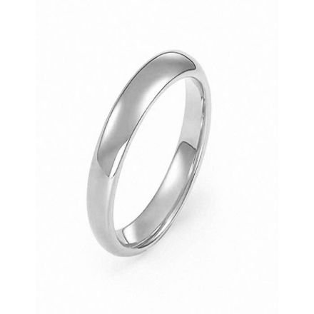 Giftering i hvitt gull 14kt, 3 mm/1,3 mm. RUBIN - 1930 Giftering i hvitt gull 14kt, 3 mm/1,3 mm. RUBIN - 1930