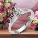 Bilde av Diamantring forlovelsesring Sofia 0,25ct W/SI -120725