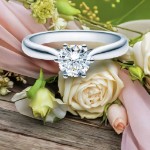 Bilde av Forlovelsesring med Lab Grown diamant i 0.70 ct og River (E) VS2 - LG0701807hg