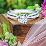 Bilde av Forlovelsesring med Lab Grown diamant i 0.70 ct og River (E) VS2 - LG0701807hg