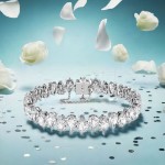 Bilde av Swarovski armbånd Millenia bracelet Pear cut, White, Rhodium plated - 5598350