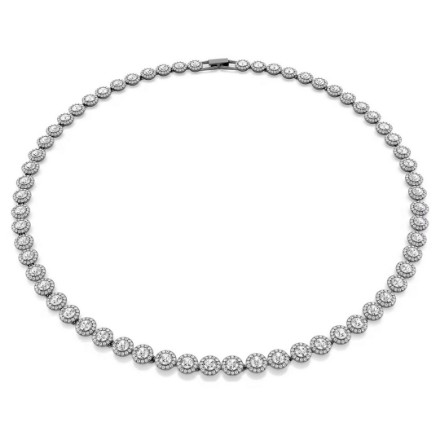 Swarovski collier Una Angelic Round cut, Long, White, Ruthenium plated - 5681057 Swarovski collier Una Angelic Round cut, Long, White, Ruthenium plated - 5681057