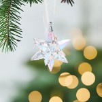 Swarovski figurer Star Ornament, Shimmer, small - 5551837