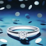 Diamantring forlovelsesring  0,30 ct i 14kt gull. Maia - 18022030