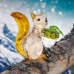 Swarovski figurer Idyllia Squirrel and Acorn - 5683617