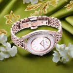 Swarovski klokke Crystalline Aura Watch, Metal Bracelet, Rose gold tone, Rose-gold tone PVD - 5519459