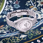 Swarovski klokke Crystalline Aura watch Swiss Made, Metal bracelet, Silver tone, Stainless steel - 5519462