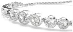 Swarovski armbånd  Imber Tennis bracelet Mixed round cuts, White, Rhodium plated - 5705451