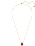 Swarovski smykke Bella V pendant Round cut, Red, Gold-tone plated - 5724287