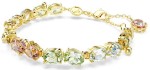 Swarovski armbånd Gema Tennis bracelet Mixed cuts, Multicolored, Gold-tone plated - 5705808