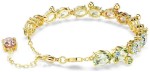 Swarovski armbånd Gema Tennis bracelet Mixed cuts, Multicolored, Gold-tone plated - 5705808